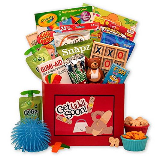 Get Well Beary Soon Gift Box for Kids | Fun Activities and Healthy Treats