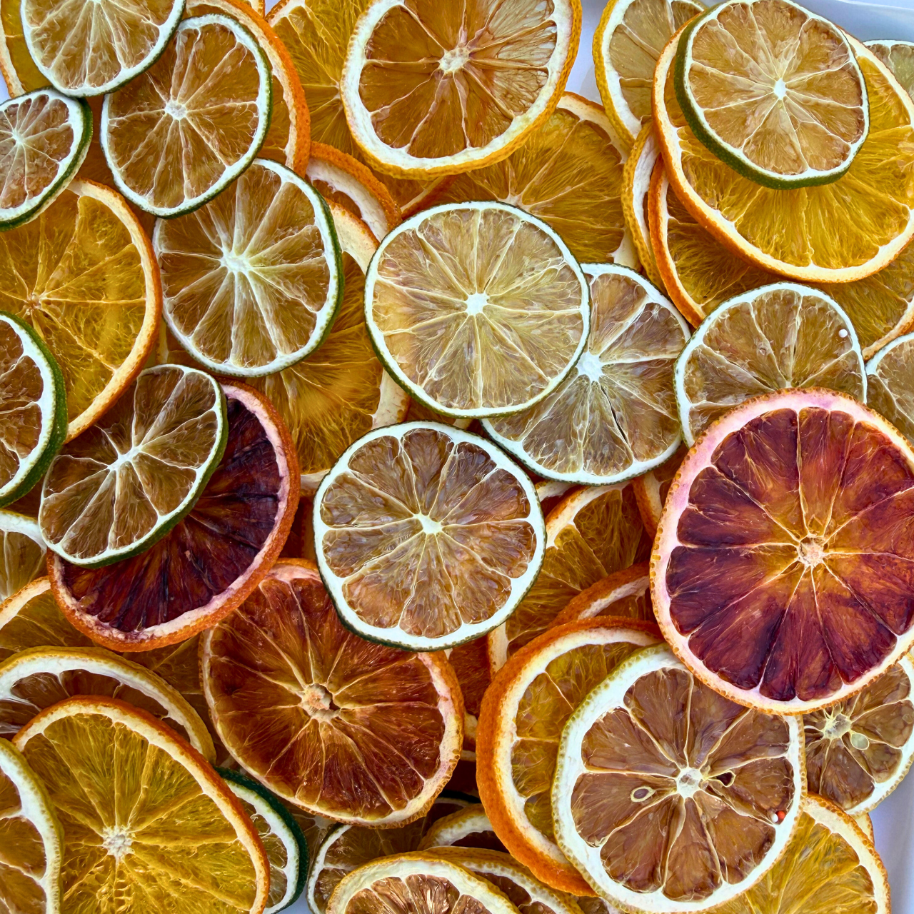 Dehydrated Citrus Mix | Dried Lemon, Lime, Orange & Blood Orange