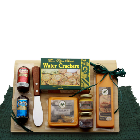 Classic Selections Meat & Cheese Board - The Perfect Gift for Cheese Lovers