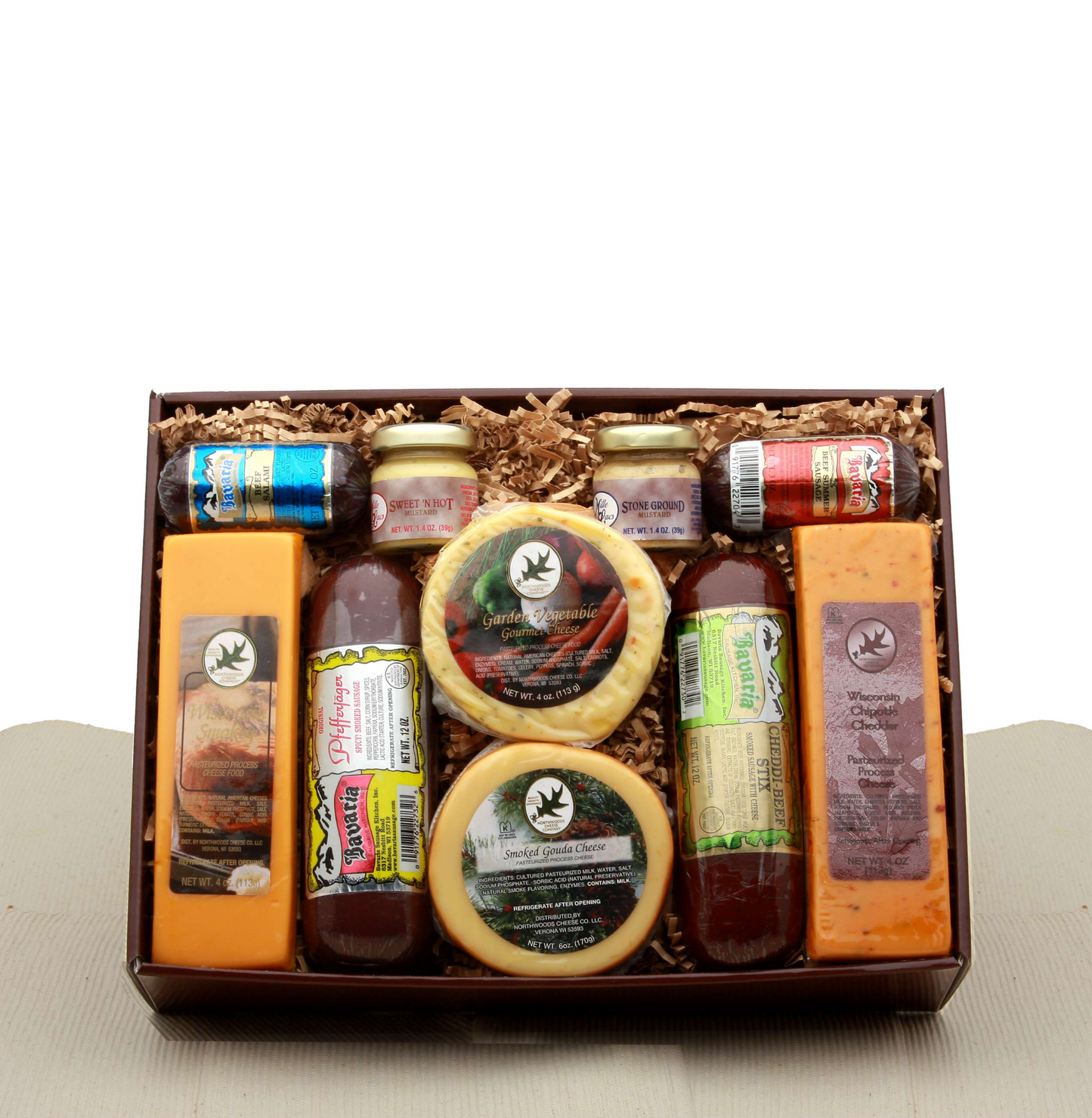 Deluxe Meat & Cheese Assortment Gift Set - Perfect for Meat and Cheese Lovers!