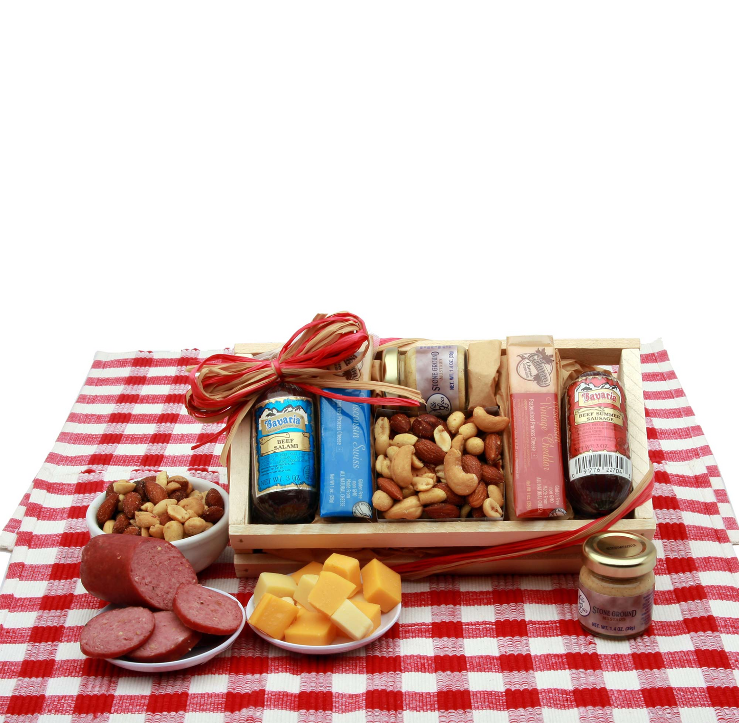 Signature Sampler Meat & Cheese Set – Gourmet Snack Gift