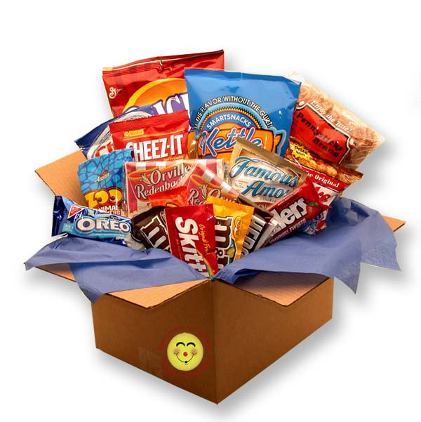 Snackdown Deluxe Snacks Care Package - Delicious Assortment of Candy and Chocolate