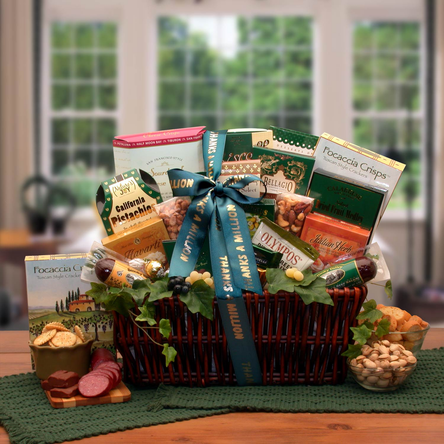 Many Thanks! Gourmet Gift Basket - The Perfect Corporate or Thank You Gift