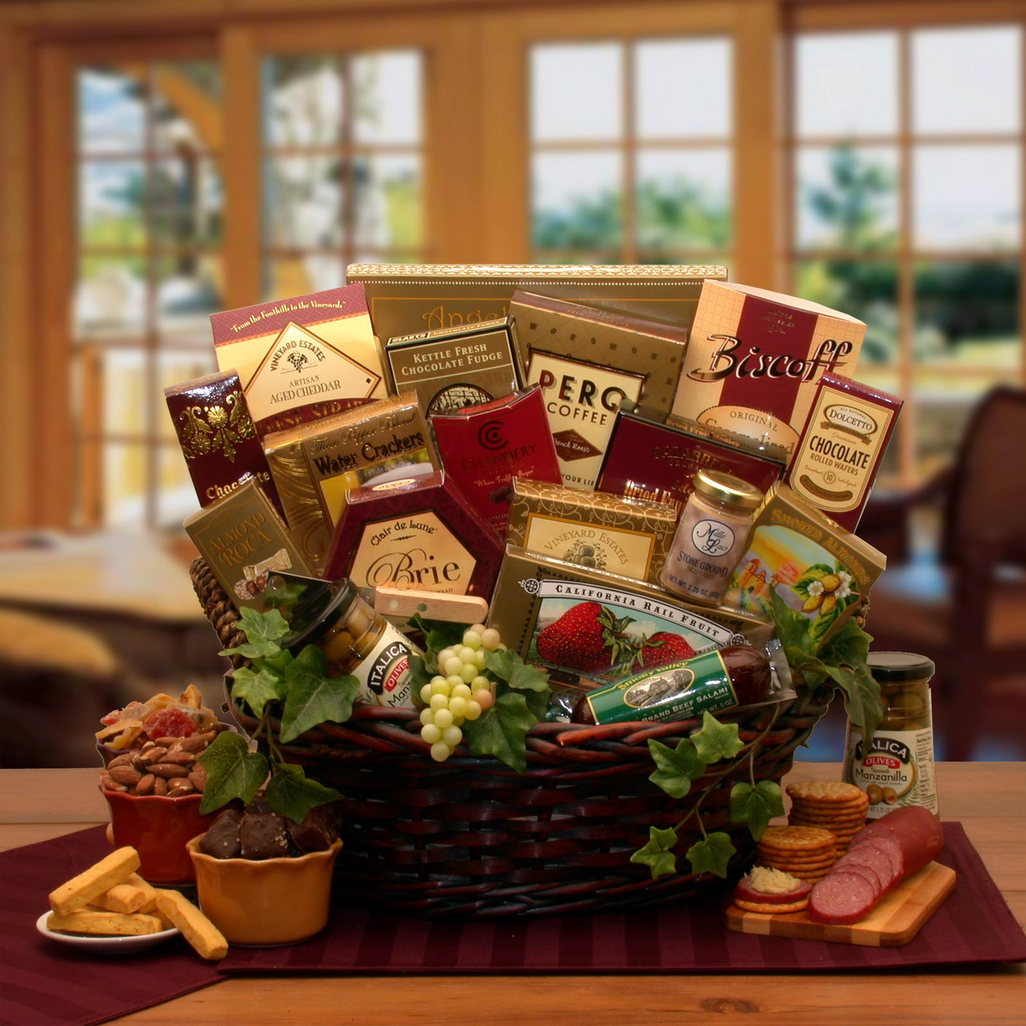 The Ultimate Gourmet Gift Basket - Decadent Assortment of Gourmet Treats