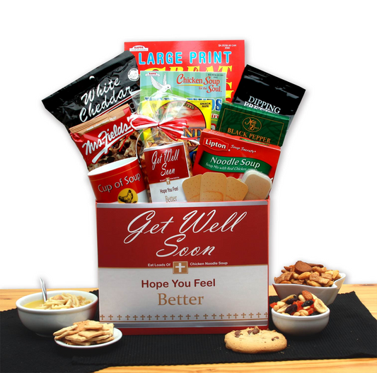 Chicken Noodle Soup Get Well Gift Box - Delicious Comfort for a Speedy Recovery