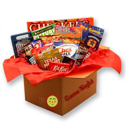 Family Game Night Care Package | Fun Games and Delicious Treats