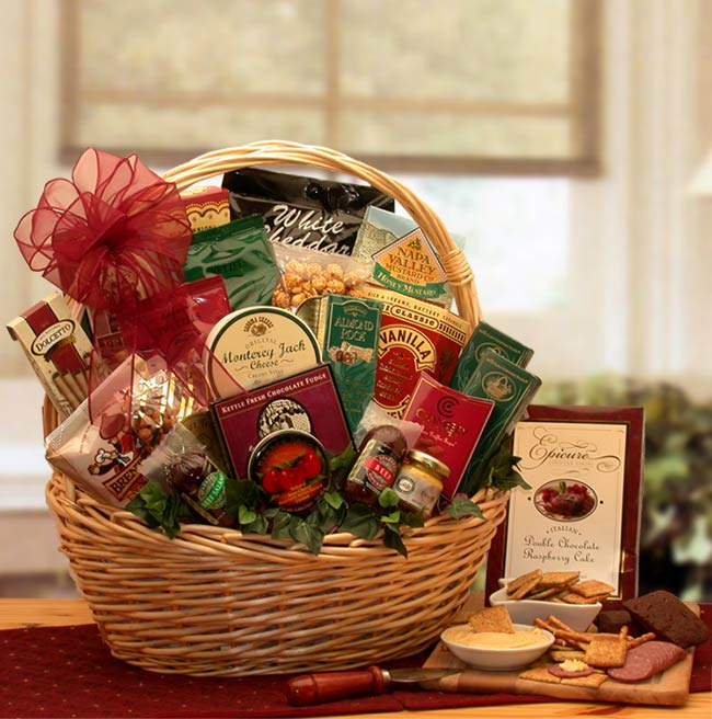 Snack Attack Snack Gift Basket - Delicious Assortment of Sweet and Savory Snacks