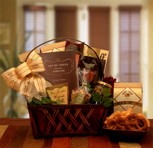 A Time To Grieve Sympathy Gift Basket - Comforting Condolences Gift