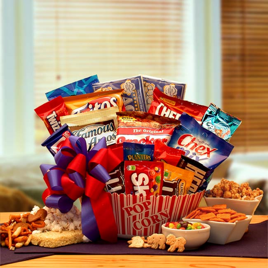 Delicious Snack Time Favorites Gift Basket - Shop Now at SnackBasket.com