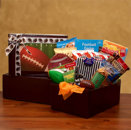 Football Fan Gift Pack - Delicious Treats and Fun Gifts for Football Lovers