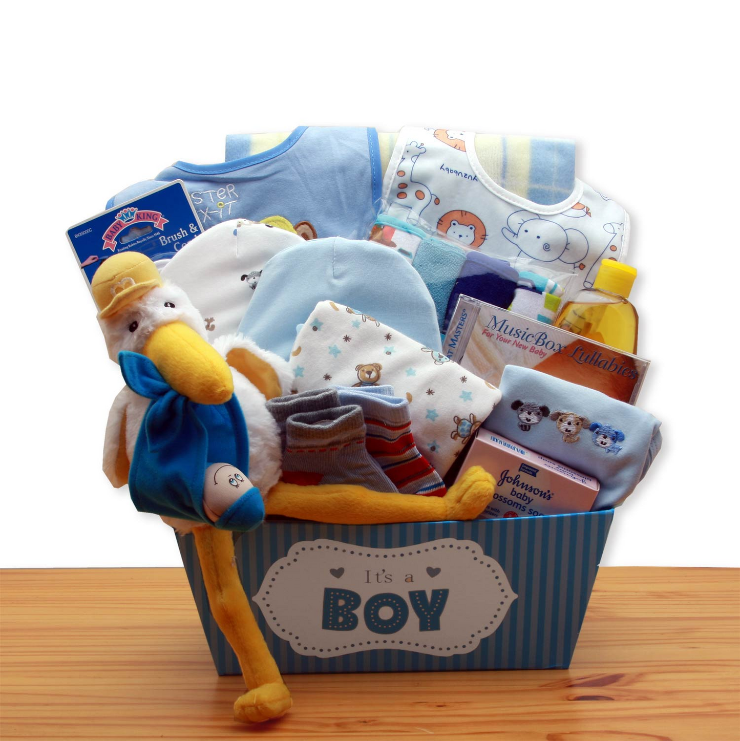 Special Delivery New Baby Gift Basket - Blue | Baby Bath Set, New Baby Gift Basket, Baby Shower Gifts