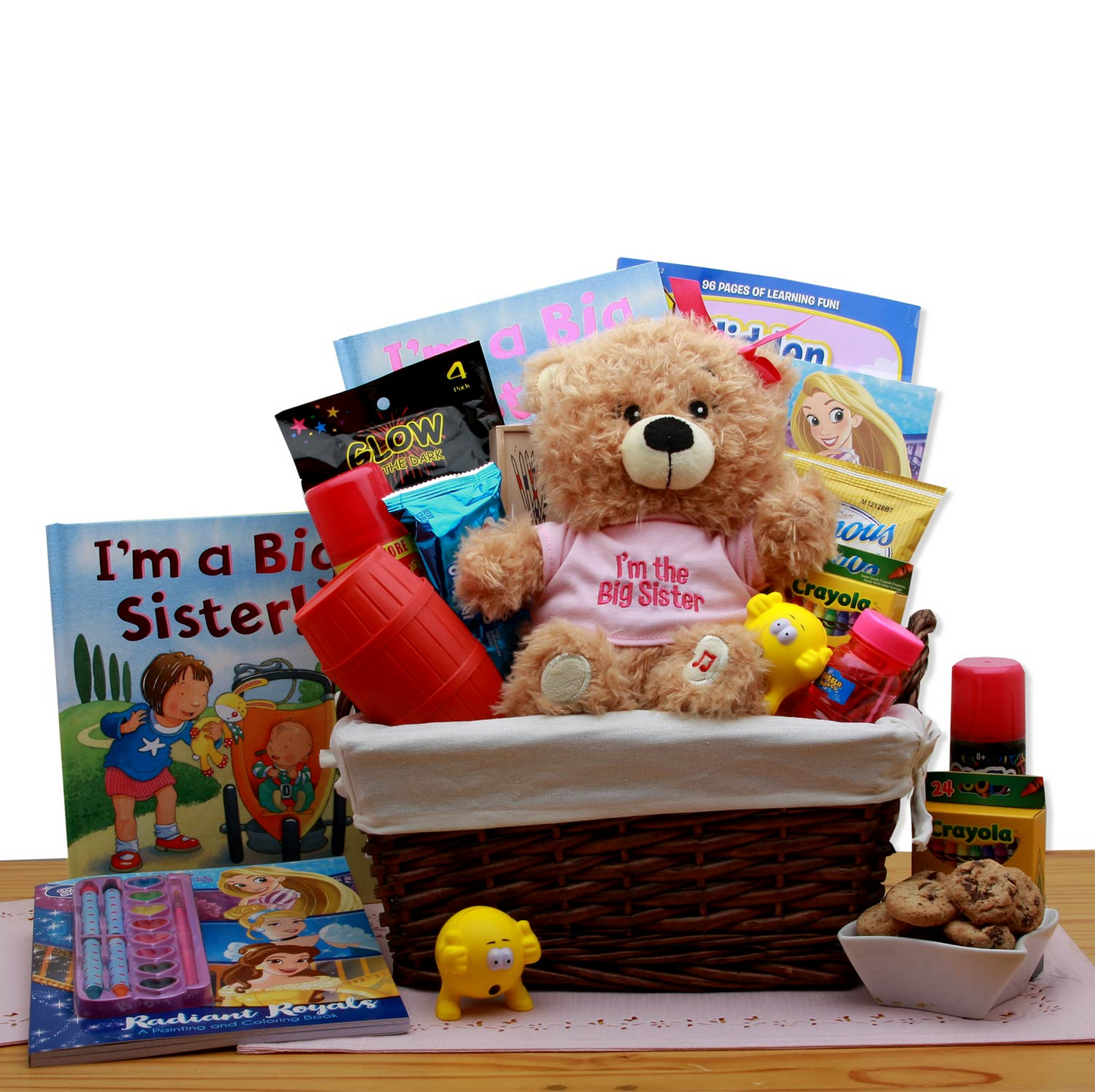 I'm The Big Sister Children's Gift Basket - Fun-Filled Activities for the Proud Big Sister