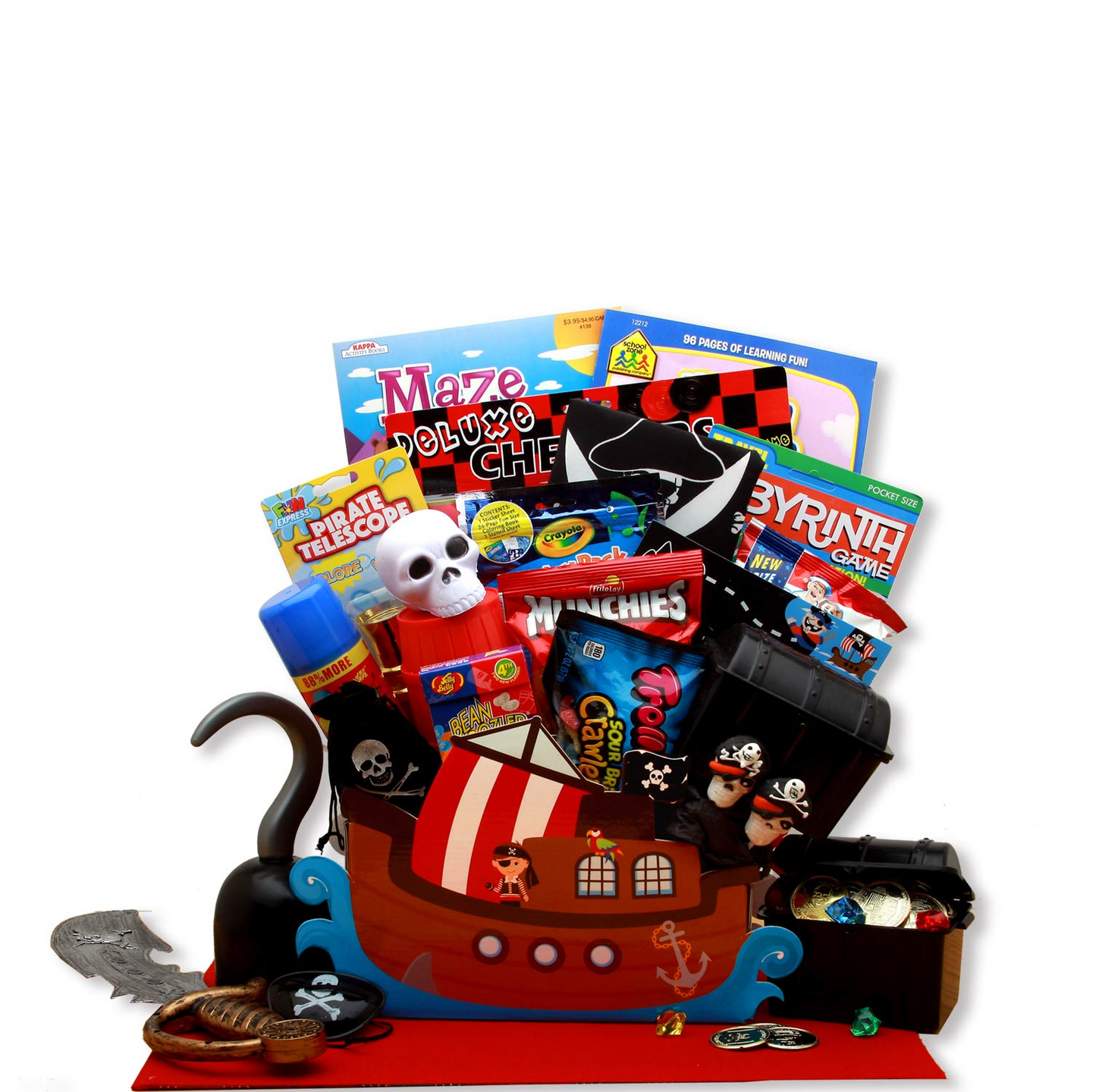 A Pirate's Life Gift Box for Kids - Complete Pirate Themed Gift Basket