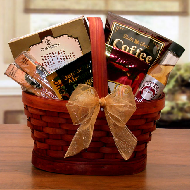 Mini Coffee Break Gift Basket - Indulge in a Delicious Coffee Experience