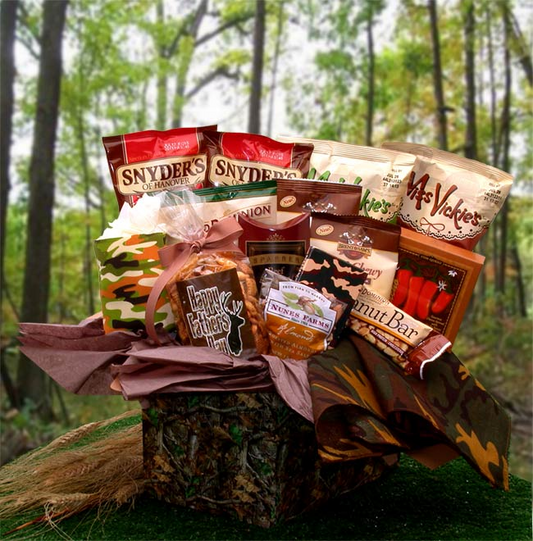 Camo Man Care Package - The Ultimate Gift for Outdoor Enthusiasts