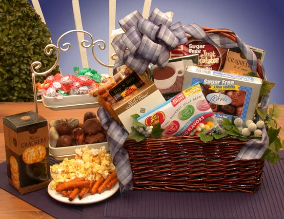 Simply Sugar Free Gift Basket - The Perfect Gift for Diabetics and Dieters