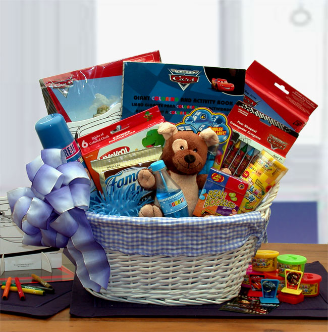 Disney Fun & Games Gift Basket - Children's Birthday, Get Well Soon, or Just Because Gift