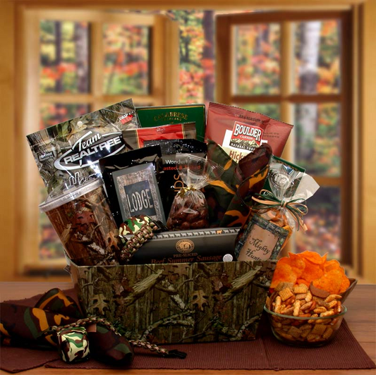 It's A Camo Thing Gift Set - The Perfect Fishing Gift Basket for the Outdoor Enthusiast