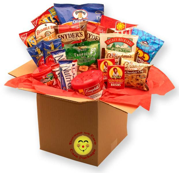 Deluxe Care Package Filled with Healthy Choices