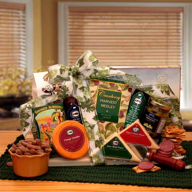 The Tastes of Distinction Gourmet Gift Board - Premium Meats, Cheeses, and Sweets