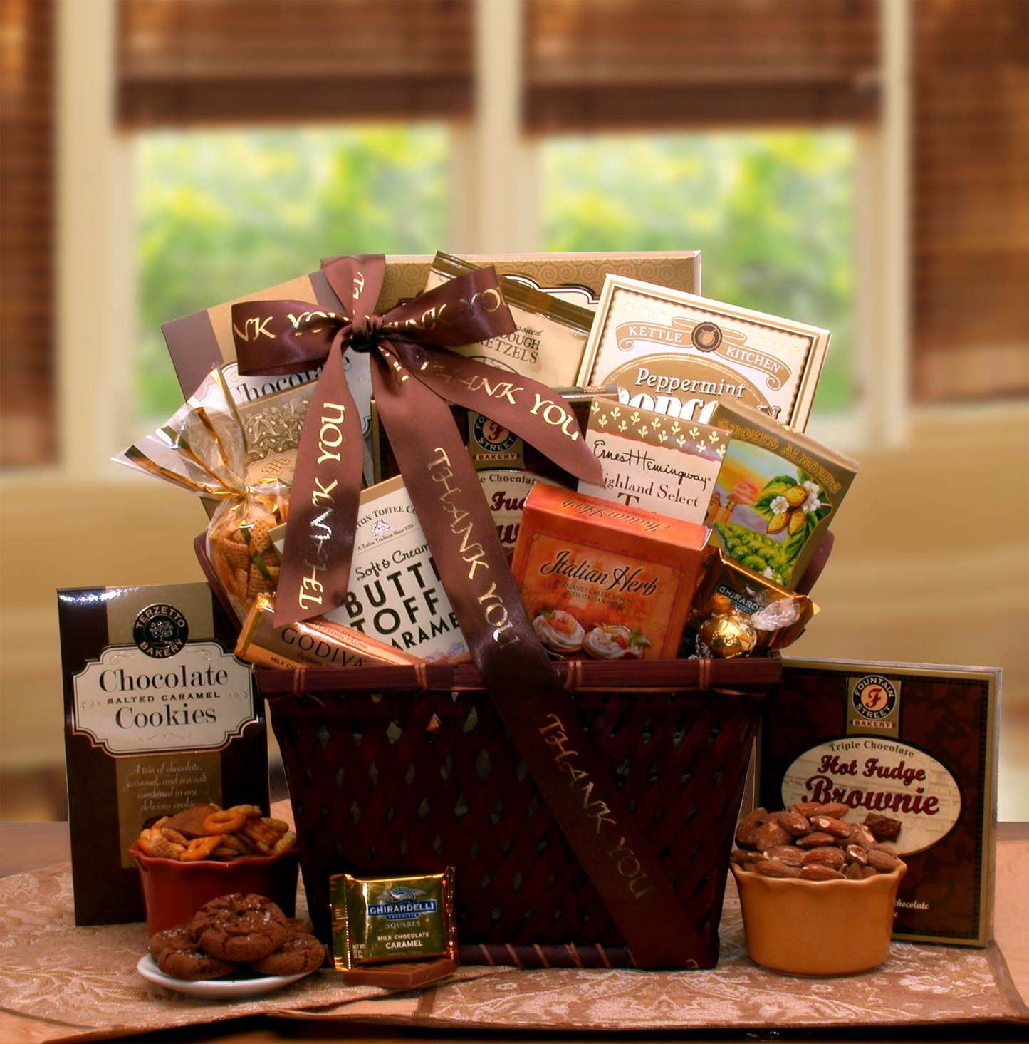 A Very Special Thank you Gourmet Gift Basket - Perfect Corporate or Personal Thank you Gift