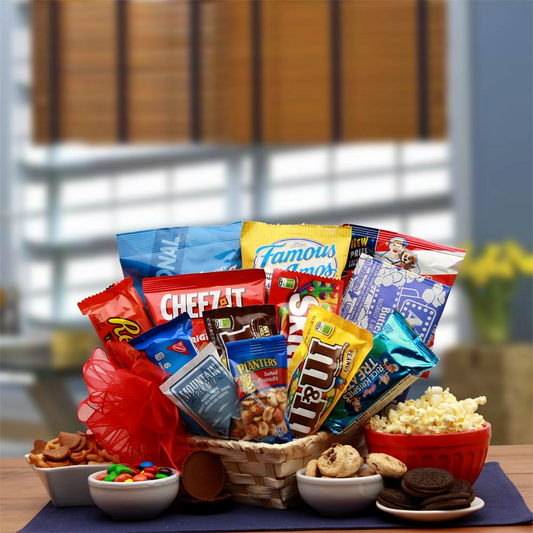 Delicious Favorite Snacks Gift Basket - Perfect Snack Assortment