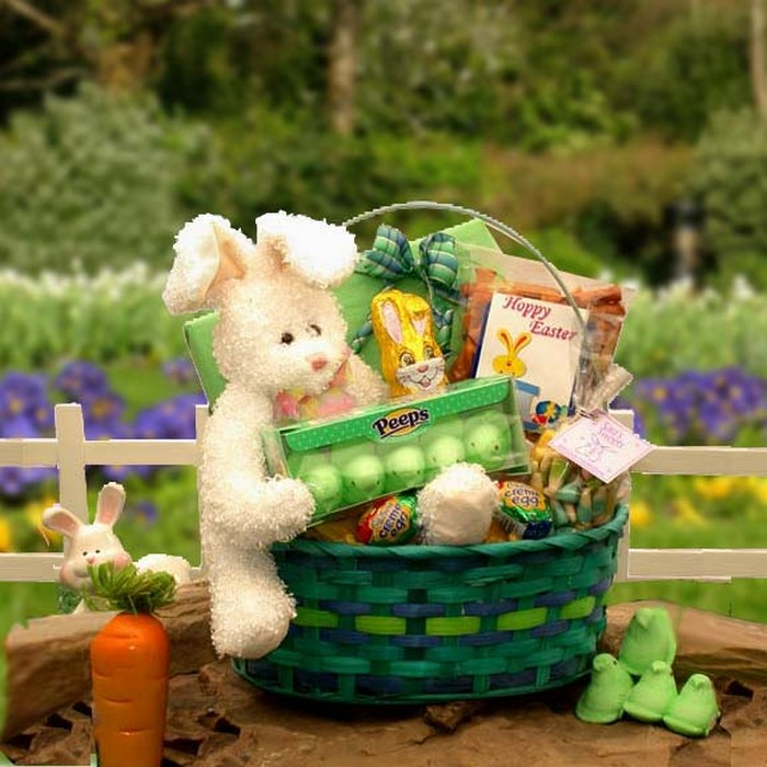 Spring Treats & Tea Gift Basket - Delicious Assortment of Treats and Premium Tea