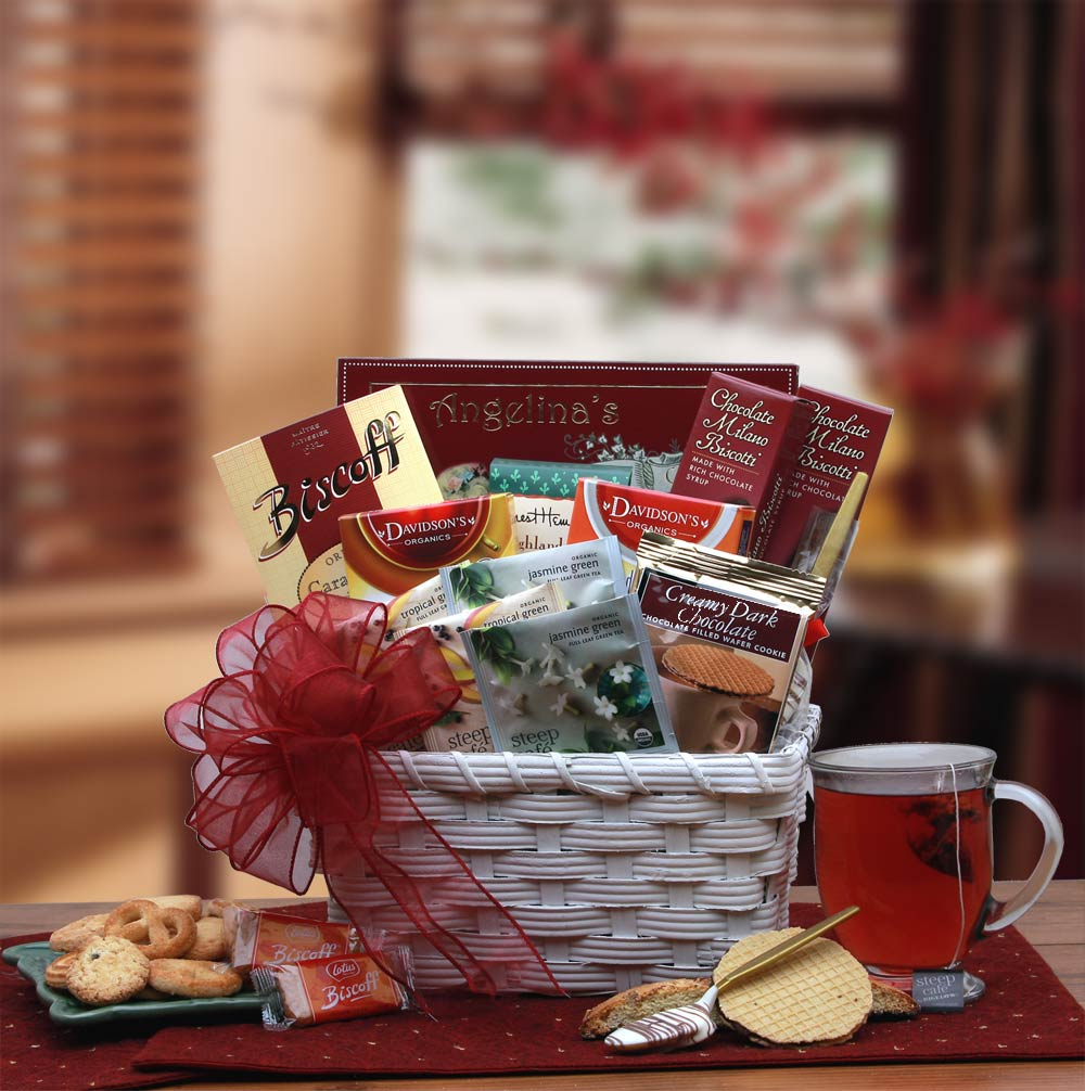 Tea Time Gift Basket - The Perfect Gift for Tea Lovers