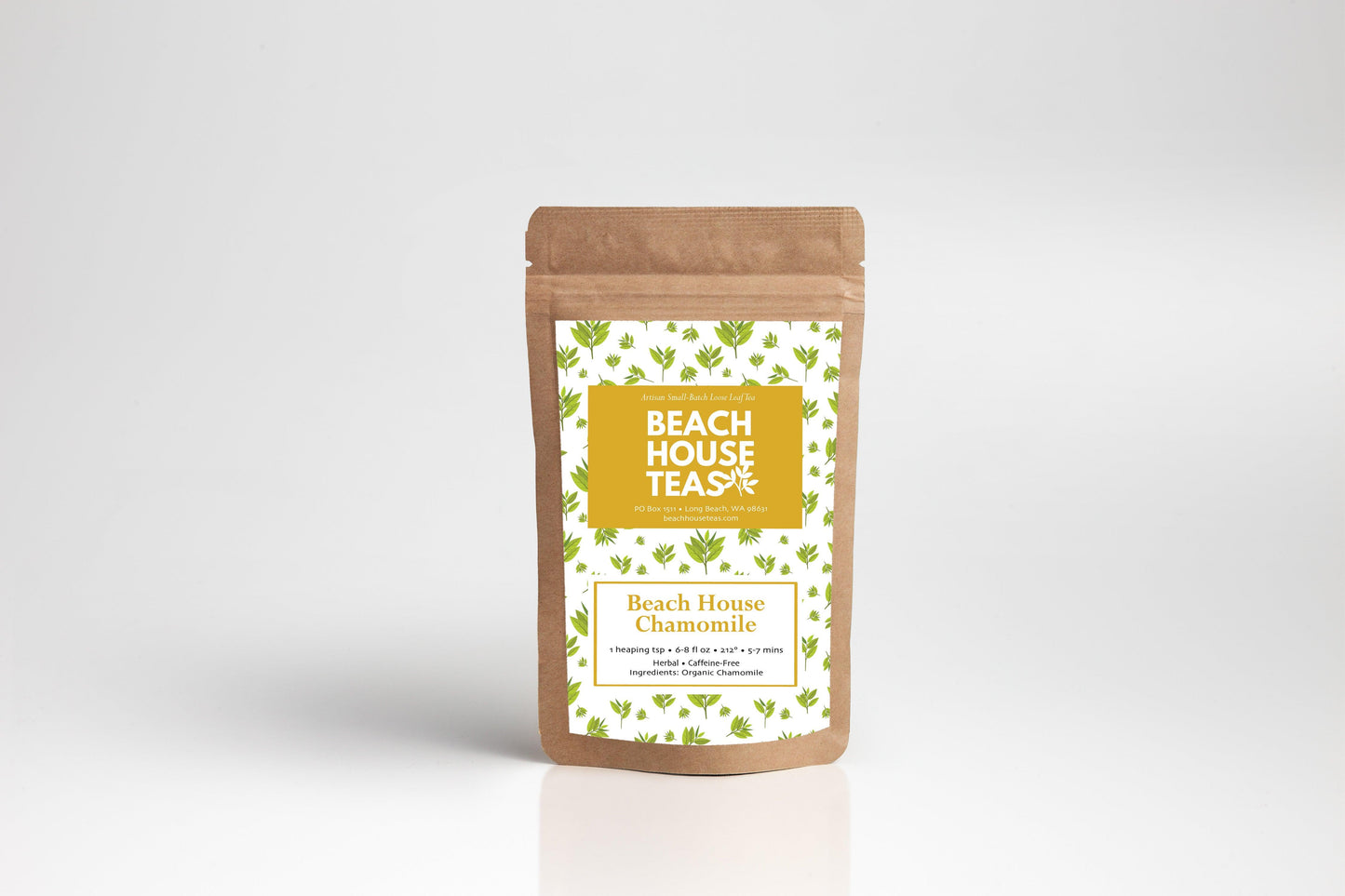 Organic Beach House Chamomile Herbal Tea Blend