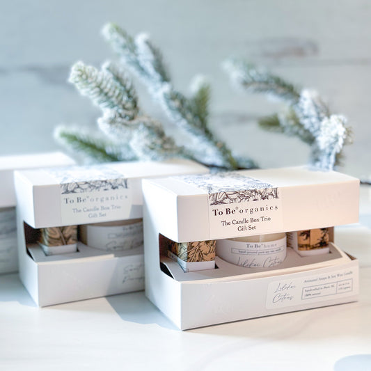 Eco-Friendly Hawaiian Gift Box Sampler with Candle and Mini Soaps