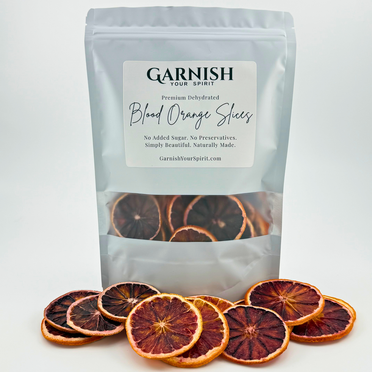 Dehydrated Blood Orange Slices for Cocktails, Bar Decor & Garnish