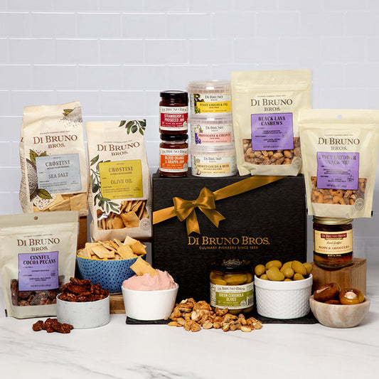 Di Bruno Bros Happy Hour Gourmet Snack & Cheese Gift Box