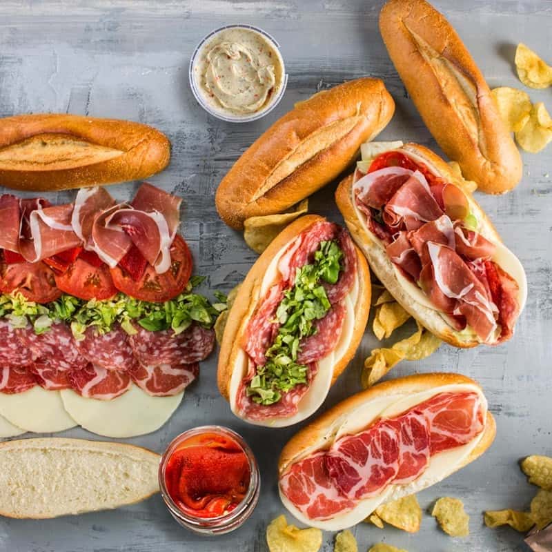 Italian Hoagie Gift Kit with Artisan Ingredients