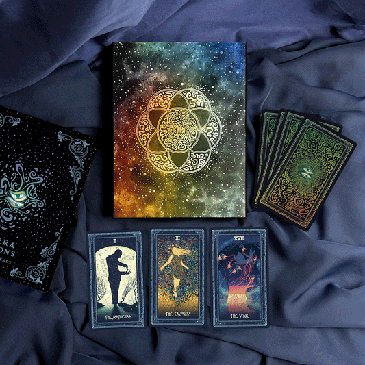 Mirra Visions Lenticular Tarot & Oracle Deck with Guidebook (79 Cards)