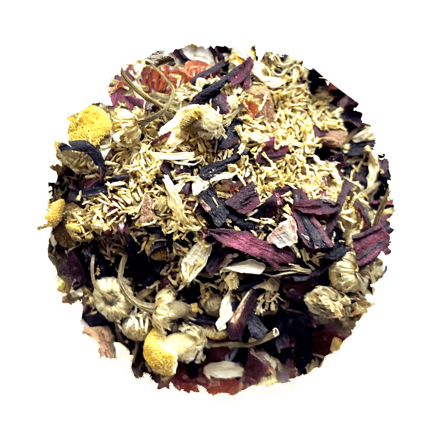 Surf Break Herbal Tea | Hibiscus Chamomile Cinnamon Loose Leaf Blend